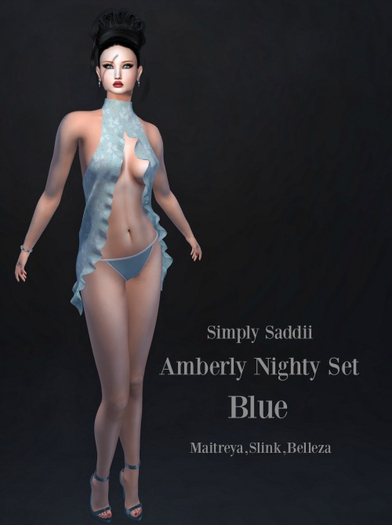 Simply Saddii-Amberly Set-Blue