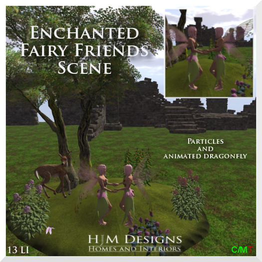 Enchanted Fairy Friends Scene Boxed