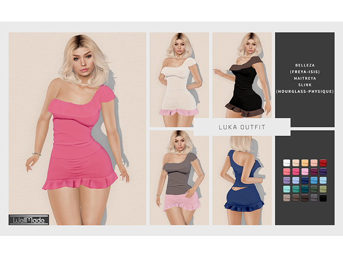 [WellMade] Luka Outfit 
