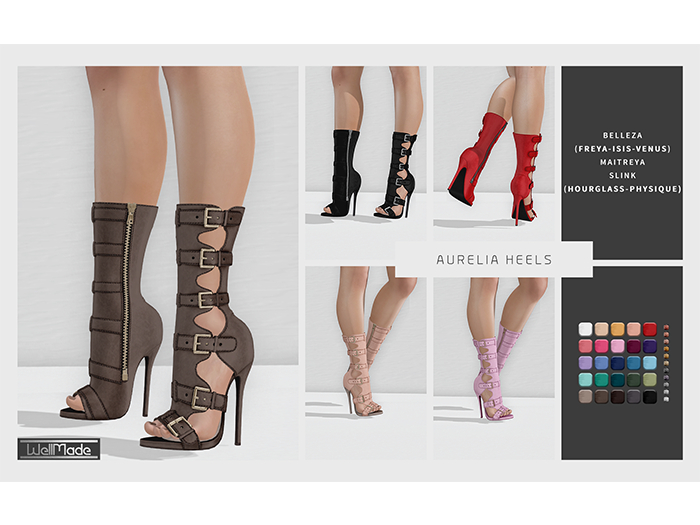 [WellMade] Aurelia Heels