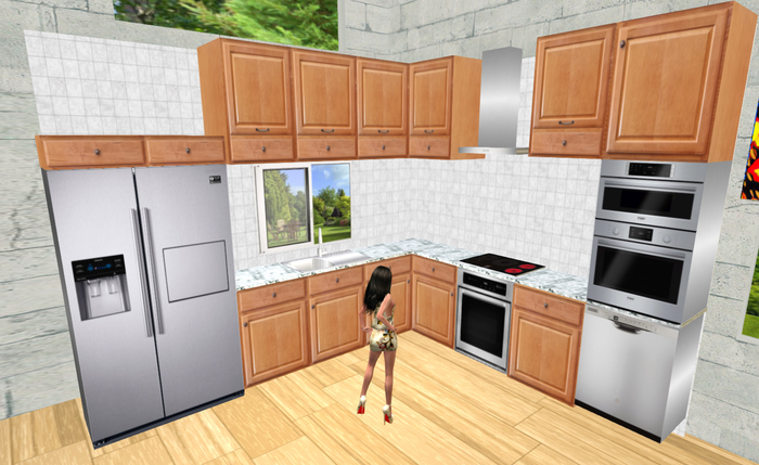 :TWF: Demo Size  Kitchen L