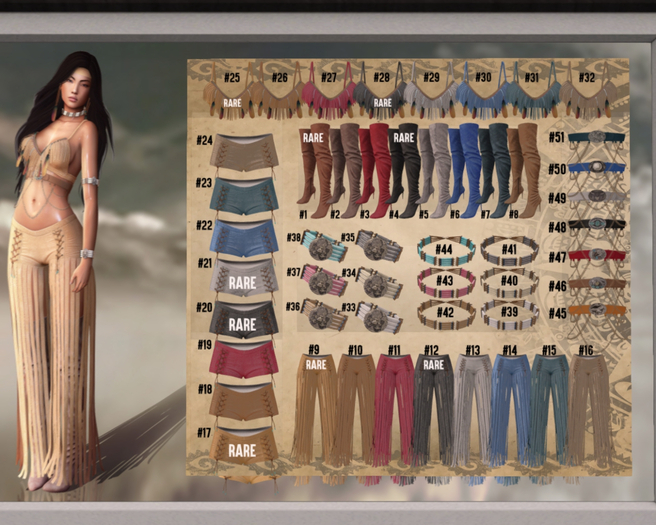#45 - Addams - Zara Belt - Freya