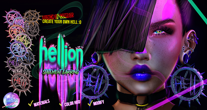 SEKA's HELLion earrings