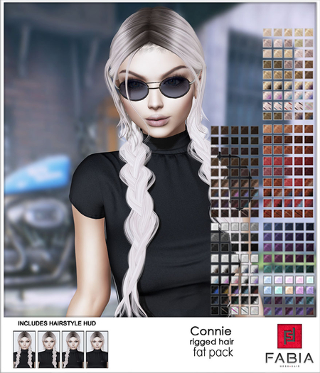 -FABIA- Mesh Hair   < Connie> FatPack