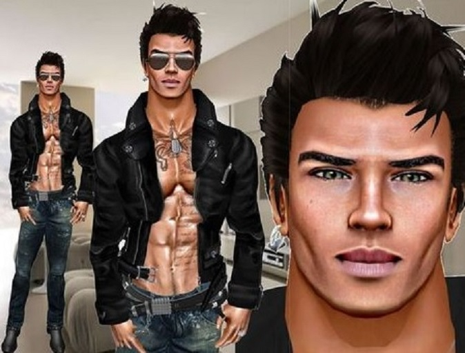 TOM BOY with LEATHER & JEAN OUTFIT