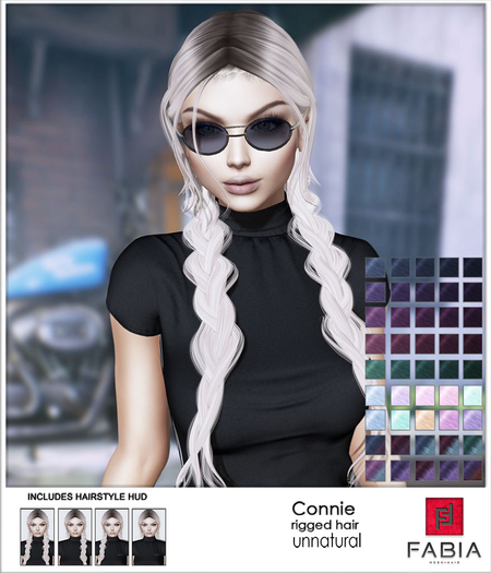 -FABIA- Mesh Hair   < Connie> Unnatural