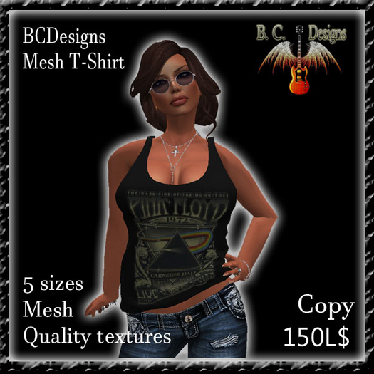 Mesh Ladies  tank top Pink Floyd 2 (Boxed)