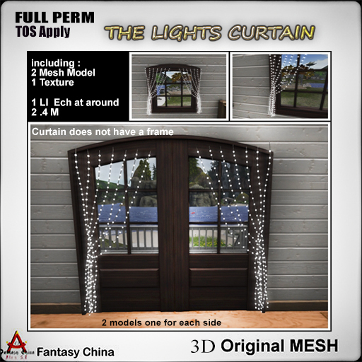 Full Perm Curtain Lights