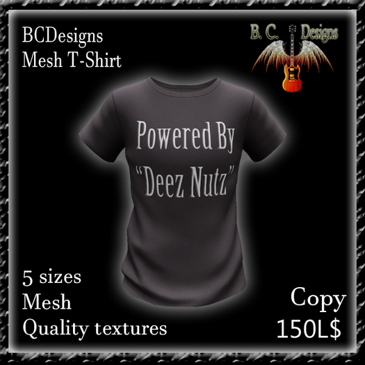 Deez Nutz Mesh T-Shirt (Boxed)