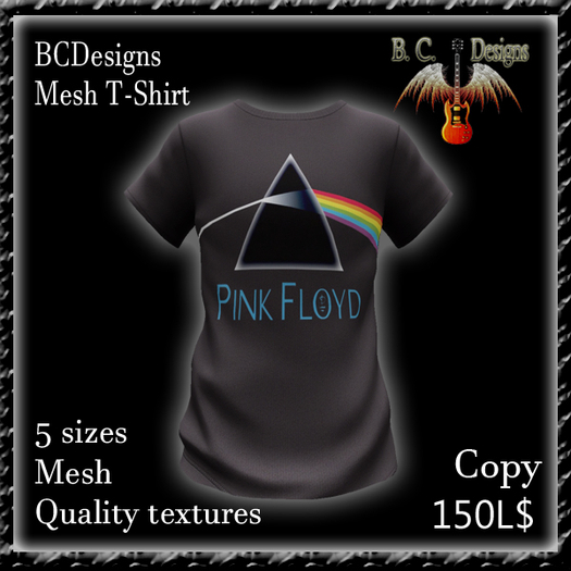 Pink Floyd 1 Mesh T-Shirt  (Boxed)