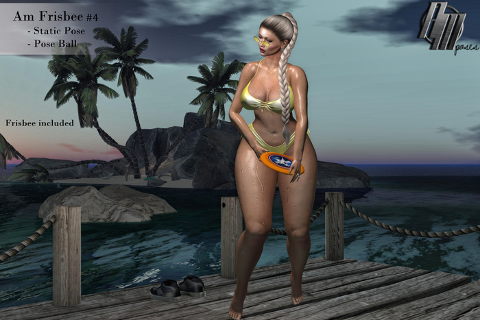 Am Pose Frisbee #4 - (Wear)