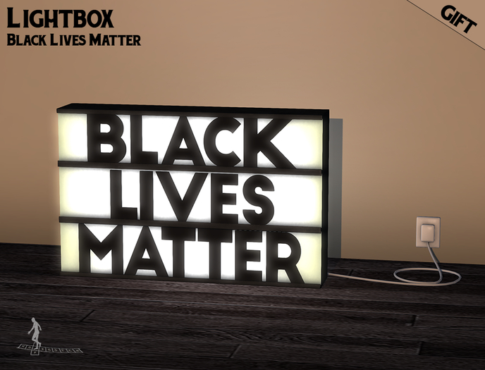 *~*HopScotch*~* Lightbox Black Lives Matter GIFT