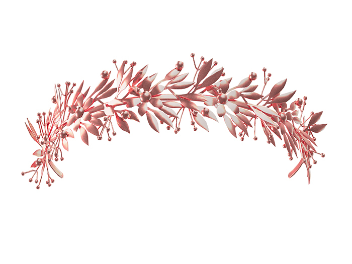 MINIMAL - Elsa Headband RoseGold