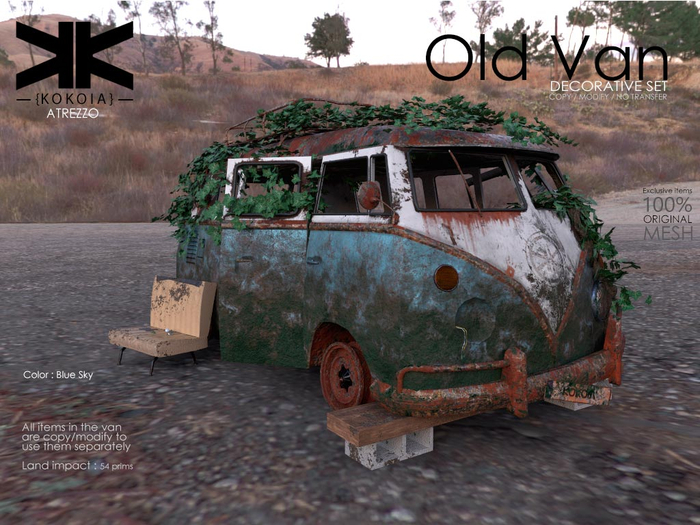 Atrezzo :: Old Van :: Blue Sky :: {kokoia}