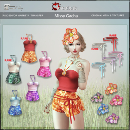 (box) *katat0nik* (orange) Flower - Missy Gacha