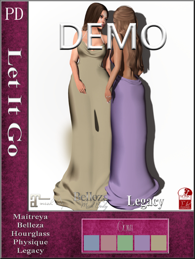 PD ~ DEMO - Let It Go Gown