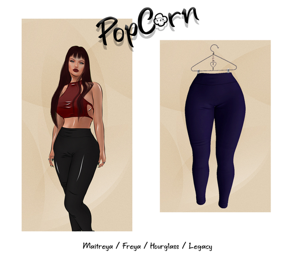 PopCorn - Lucy Legging - Blue 