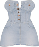 Kaithleen's Denim Minnie Dress - Cloudblue