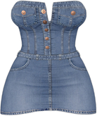 Kaithleen's Denim Minnie Dress - Basicblue