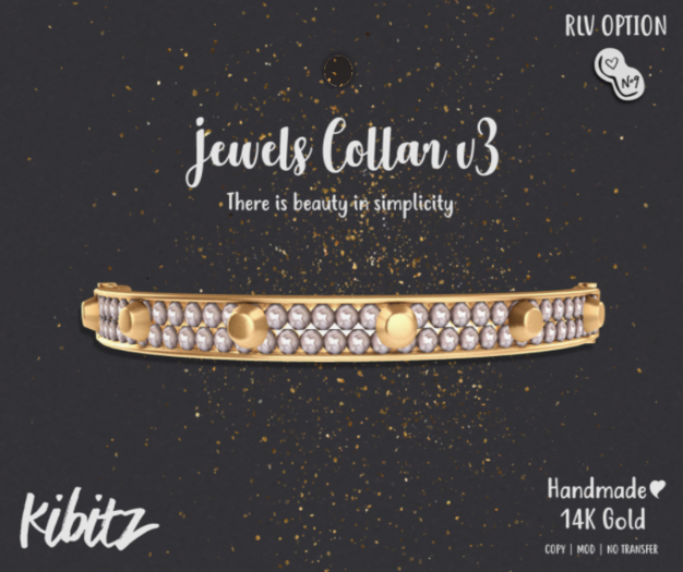 Kibitz - Jewels collar v3 - silver