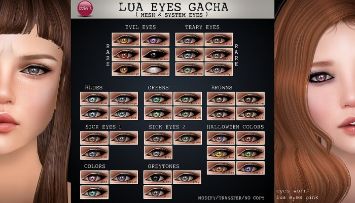 Izzie's - Lua Eyes (greens)