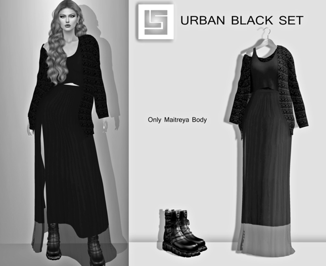 [LS] URBAN BLACK  SET DEMO