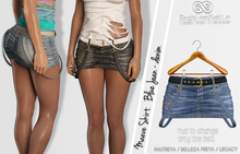 FashionNatic - Maeve Skirt Blue Jeans - Denim - Maitreya, Belleza Freya, Legacy