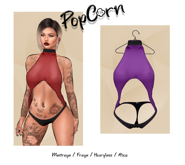 PopCorn - Eva Swimsuit - Purple