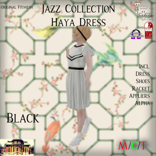 ~CdE~ Jazz Haya BLACK Dress