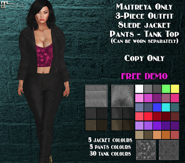 MAITREYA 3 PIECE OUTFIT DEMO