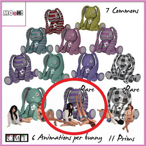MOoH! Bunny seat Lilac rare