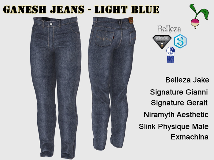 .R. Ganesh Jeans - Light Blue