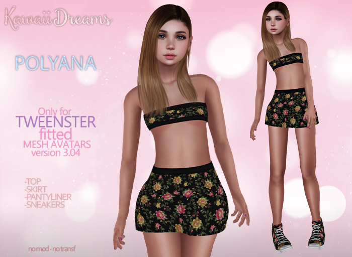 *KD* TWNSTR - Polyana Black