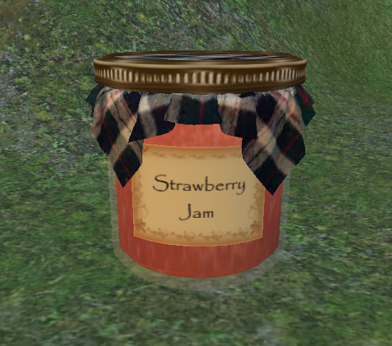 Strawberry Jam Mason Jar