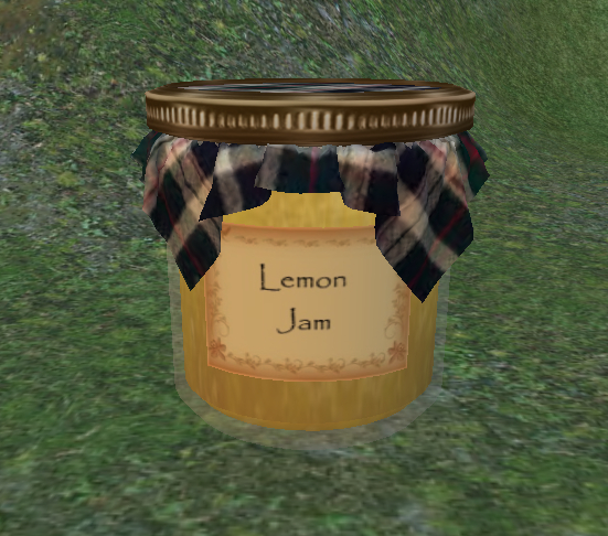 Lemon Jam Mason Jar