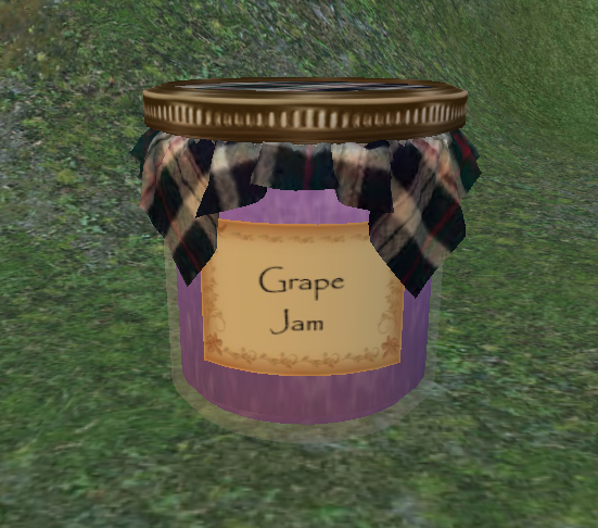 Grape Jam Mason Jar
