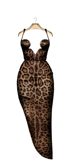 SD . Gianni Gown -Leopard- ICON