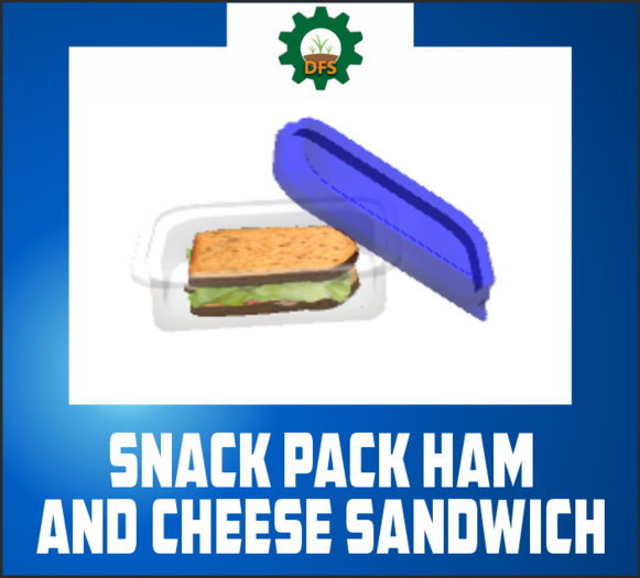 DFS SNACK PACK HAM AND CHEESE SANDWICH (texture)