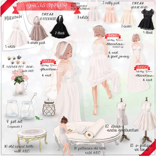 Mikunch Wedding Dress -Blancheur- RARE