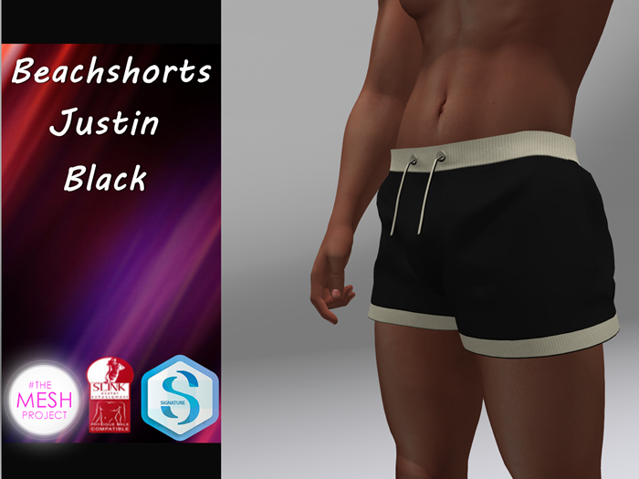 {RP} Beachshorts Black