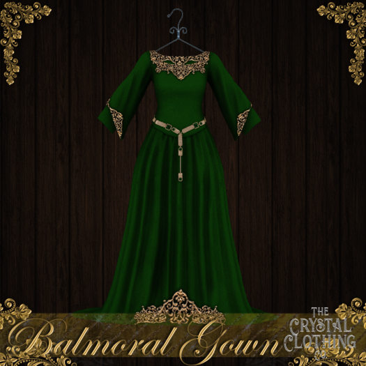 [CC Co.] Balmoral - Gown - Emerald