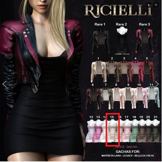 15 - Ricielli - Alice Gacha (B.Freya)