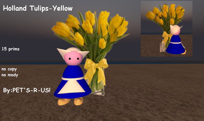 Holland Tulip-yellow