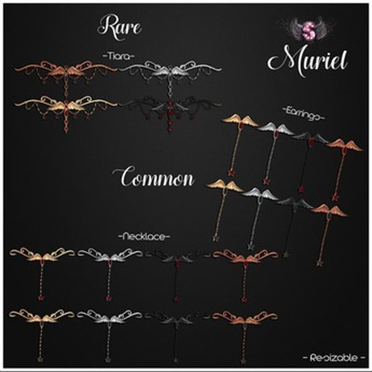 .::Supernatural::. Muriel [Necklace- Red/Copper]
