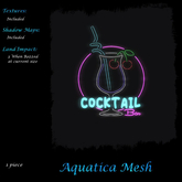 Aquatica Mesh - AM024488 Neon Signs - Cocktail Bar