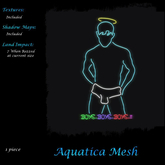 Aquatica Mesh - AM024487 Neon Signs - Boys Boys Boys