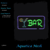 Aquatica Mesh - AM024485 Neon Signs - Bar