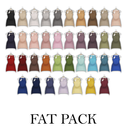 Tachinni - Serena Vest - FAT PACK - Maitreya / Belleza / Slink / Legacy