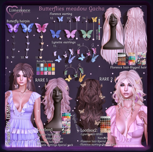 #3 {Limerence} Florence hair-Reds