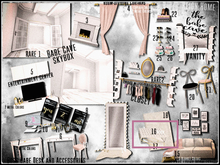 REIGN.- BABE CAVE OTTOMAN (SILVER)- # 16 4